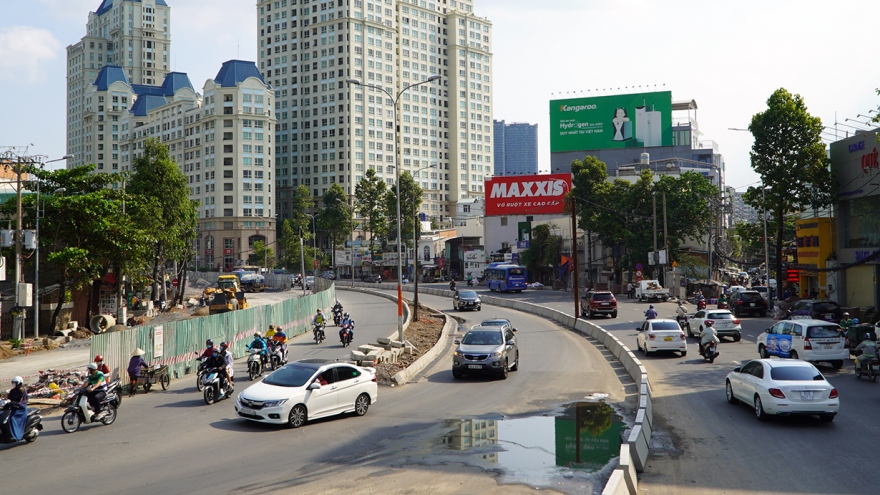 TPHCM sẽ thông xe tuyến đường Nguyễn Hữu Cảnh vào ngày 30/4