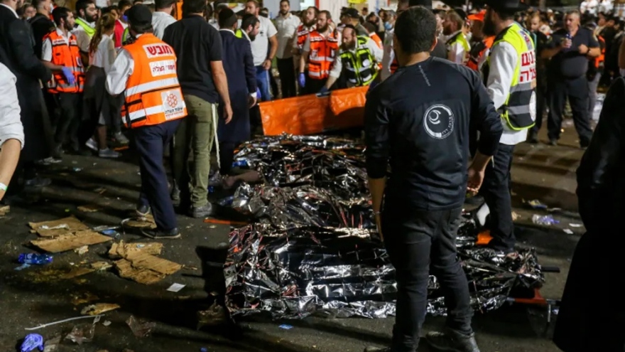 Ít nhất 44 người thiệt mạng trong vụ giẫm đạp tại lễ hội tôn giáo ở Israel