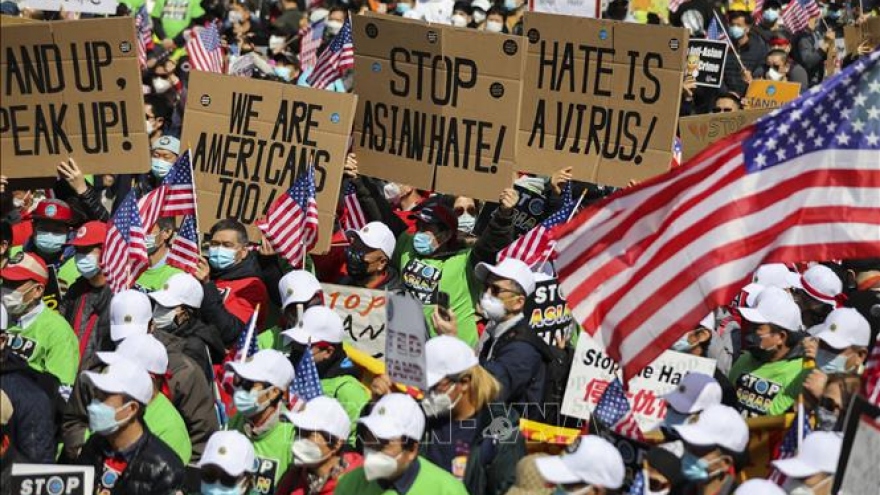 Thượng viện Mỹ thông qua dự luật chống các tội ác hận thù đối với người gốc Á