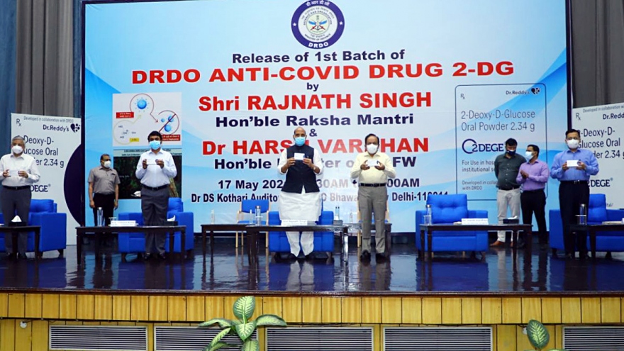 Thuốc kháng Covid-19 của Ấn Độ giúp giảm thời gian điều trị và việc thở oxy của bệnh nhân