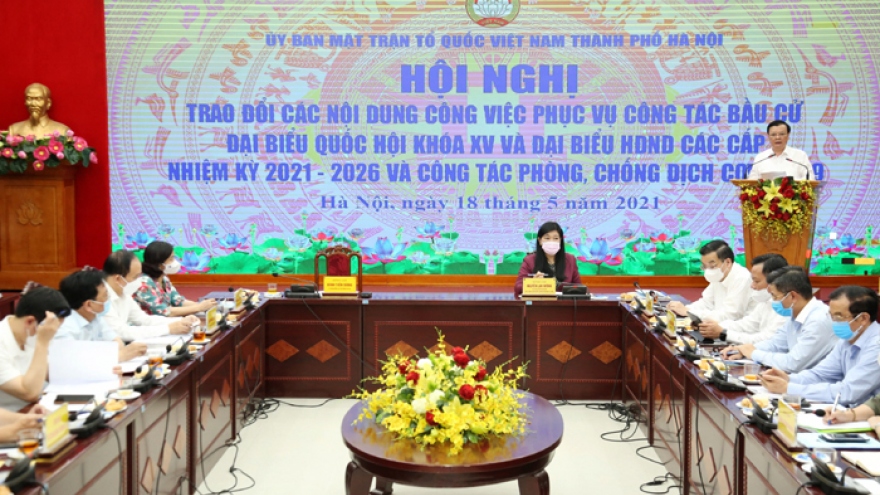 Bí thư Hà Nội: Trong mọi tình huống đều sẵn sàng tổ chức thành công bầu cử