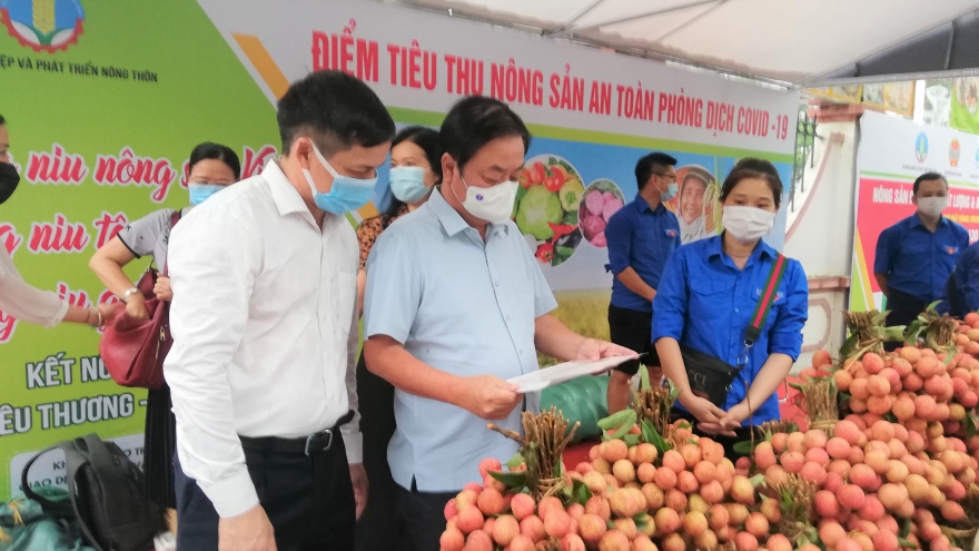 Bộ Nông nghiệp ra mắt điểm hỗ trợ tiêu thụ nông sản an toàn trong mùa dịch COVID-19