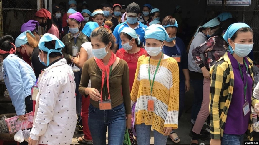 Nhiều công nhân Campuchia thiếu khả năng tiếp cận các gói an sinh xã hội
