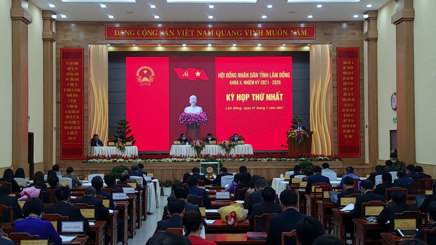 Chủ tịch HĐND và UBND tỉnh Lâm Đồng đều tái đắc cử