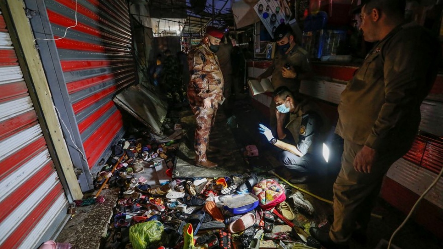 Tấn công đẫm máu khiến hàng chục người thương vong tại Iraq