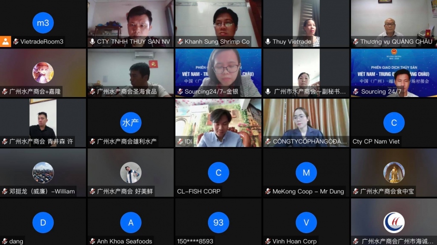 Doanh nghiệp Quảng Châu cần mua hàng trăm tấn thủy sản Việt Nam