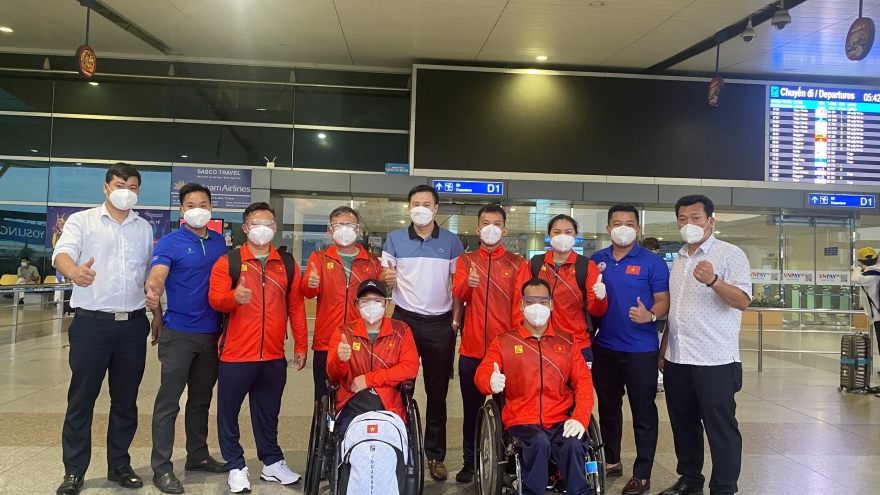 Đoàn TTNKT Việt Nam dự Paralympic Tokyo 2020 đã có mặt ở Nhật Bản