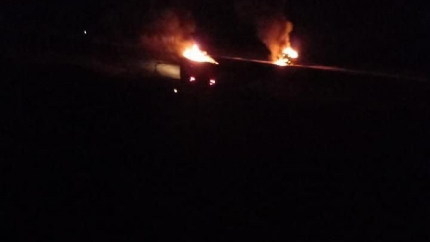 Mỹ không kích lực lượng dân quân ở khu vực biên giới Syria và Iraq