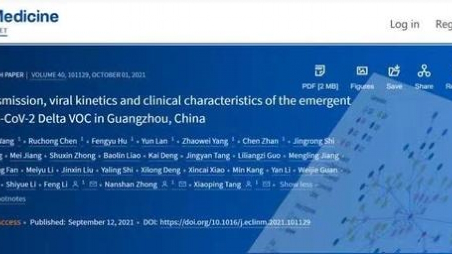 Trung Quốc lập bản đồ về chuỗi lây truyền của biến thể Delta