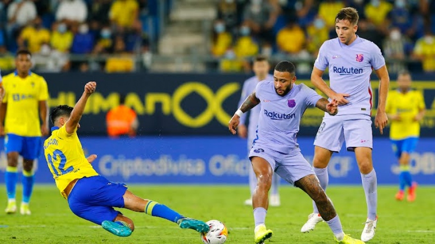 Bị Cadiz cầm hòa, Barca kém Real Madrid 7 điểm trong cuộc đua vô địch La Liga