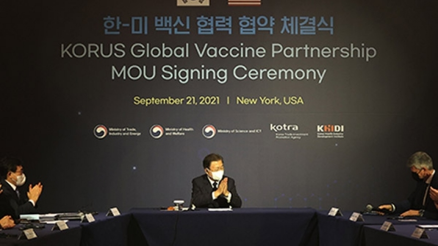 Hãng sản xuất nguyên liệu vaccine của Mỹ đầu tư lớn vào Hàn Quốc