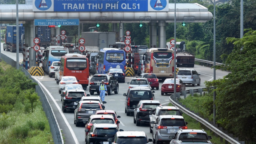 Trạm Quốc lộ 51 thu phí trở lại từ 0h ngày 5/10