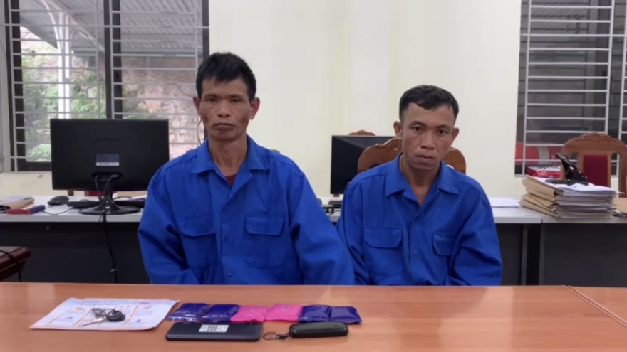 Hai đối tượng ở Sơn La từng có tiền án liên quan đến ma túy tiếp tục sa lưới pháp luật