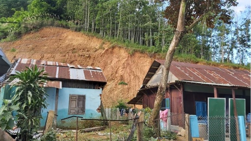 Người dân miền núi Quảng Nam nơm nớp nỗi lo sạt lở
