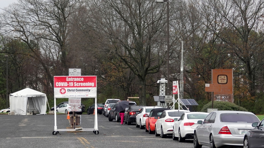 Mỹ vượt "kỷ lục buồn" về số ca mắc Covid-19 trong 1 ngày