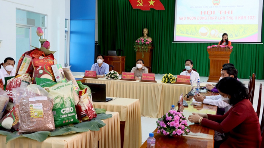 Hội thi gạo ngon - Cơ hội đưa gạo Đồng Tháp vươn xa