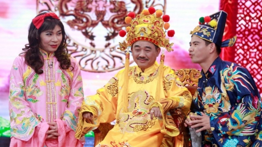 NSND Công Lý mong khán giả ủng hộ Duy Nam - Trung Ruồi tại Táo quân 2022