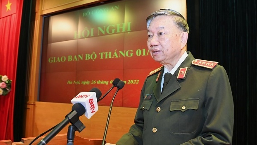 Đại tướng Tô Lâm: Xử lý nghiêm vi phạm lĩnh vực chứng khoán, quản lý đất đai