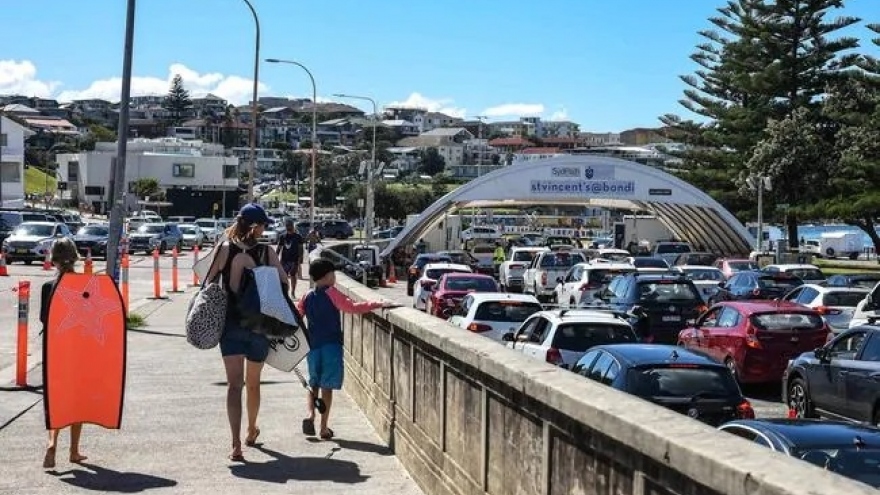 Số ca mắc Covid-19 tại Australia tiếp tục phá vỡ mọi kỷ lục