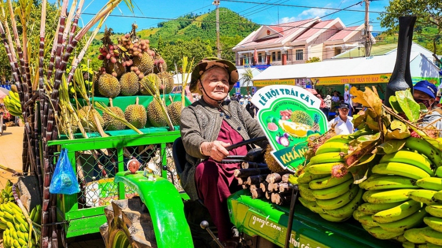 Sầu riêng Khánh Sơn và nhiều loại cây trồng giúp bà con miền núi thoát nghèo