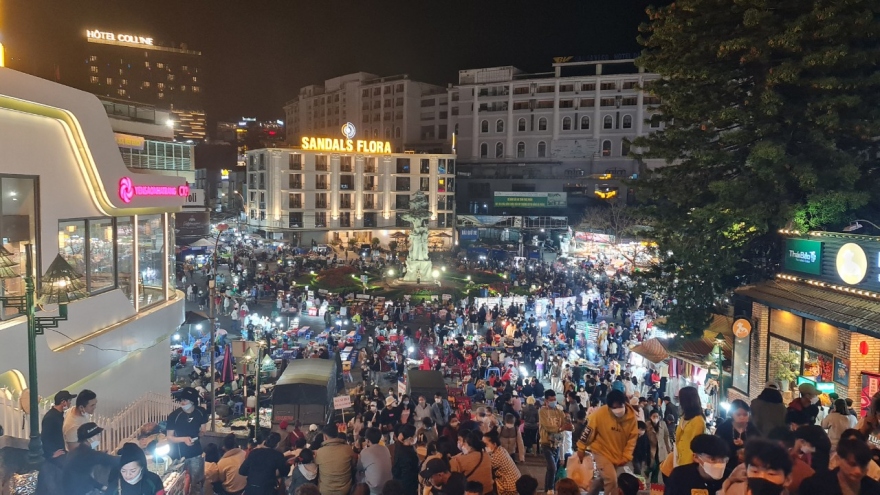 Du lịch Lâm Đồng phục hồi mạnh dịp Tết Nhâm Dần