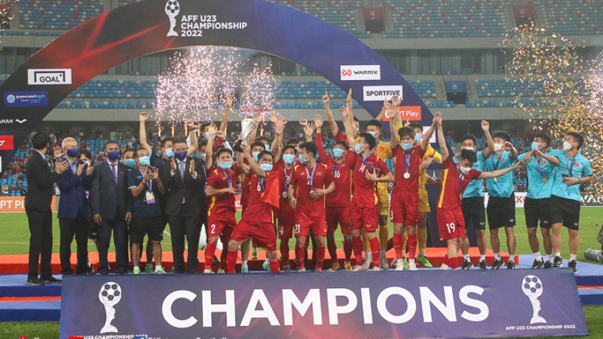 Tối nay (27/2) diễn ra lễ mừng công U23 Việt Nam tại TP.HCM