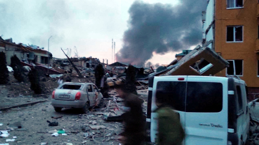 Nga tấn công căn cứ quân sự lớn tại thành phố Lviv của Ukraine