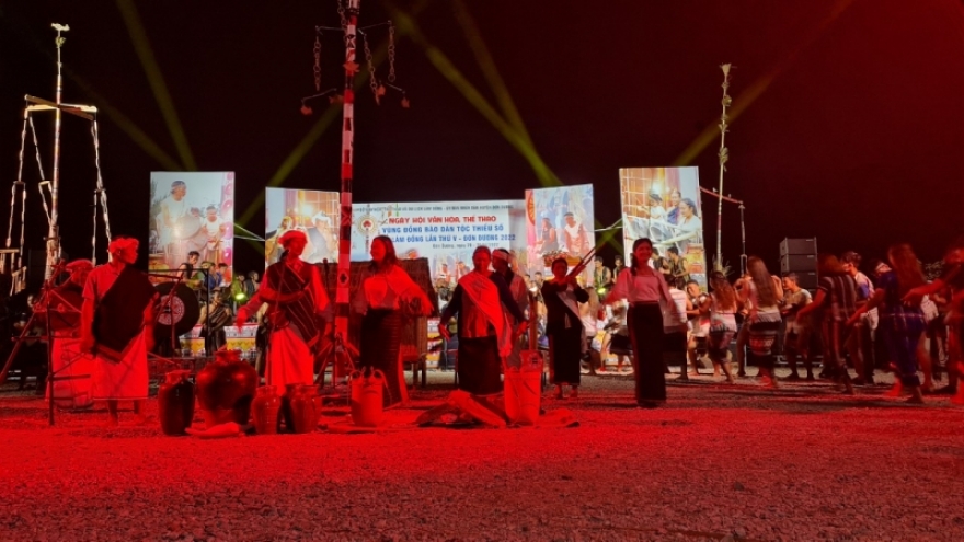 Khai mạc ngày hội văn hóa vùng dân tộc thiểu số Lâm Đồng lần thứ V