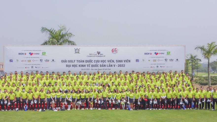 Giải Golf toàn quốc cựu học viên, sinh viên ĐH KTQD lần V-2022 đã tìm ra nhà vô địch