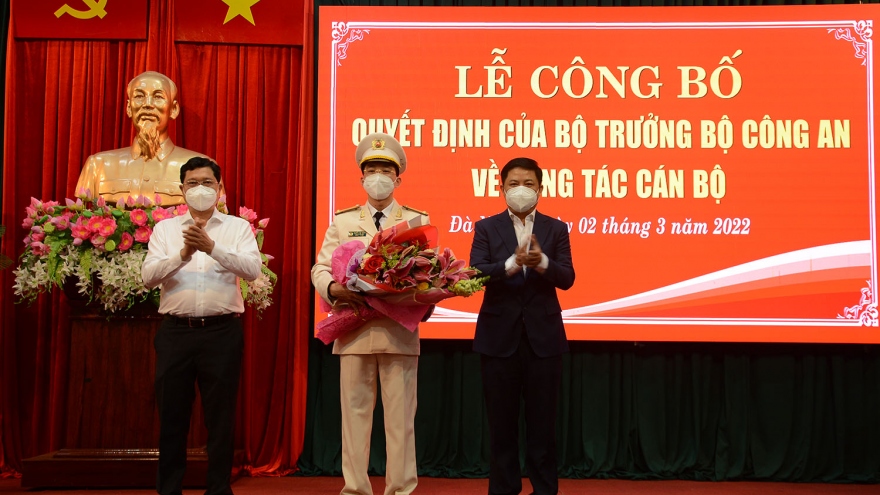 Trung tá Nguyễn Đại Đồng giữ chức Phó Giám đốc Công an Đà Nẵng