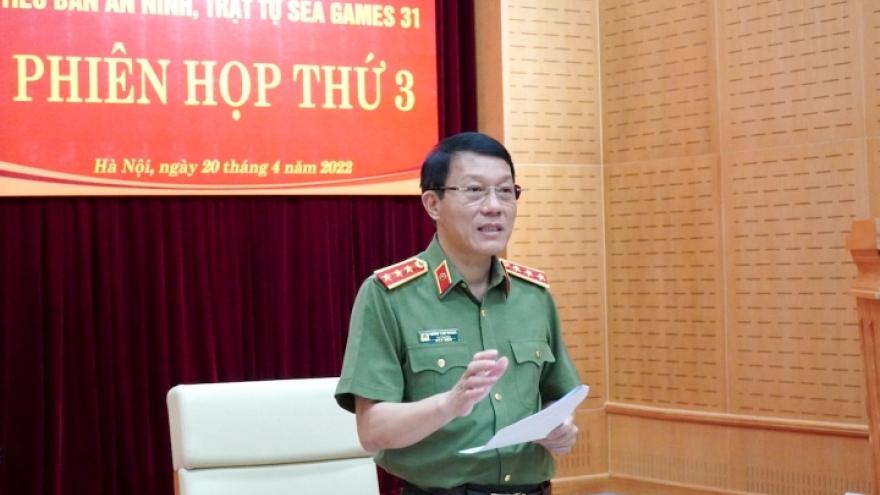 Tổ chức đợt cao điểm trấn áp tội phạm tại 12 địa phương nhằm phục vụ SEA Games 31