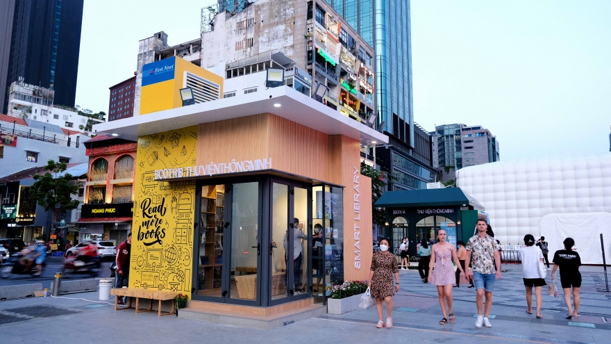 "Booth Thư viện thông minh" và chuỗi hoạt động hấp dẫn mừng Ngày Sách và Văn hoá đọc