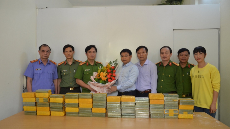 Triệt phá đường dây ma túy "khủng" từ Lào về Điện Biên, thu giữ 115 bánh heroin