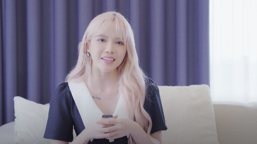 Thiều Bảo Trâm xuất hiện xinh đẹp, tự tin trên kênh truyền hình Hàn Quốc