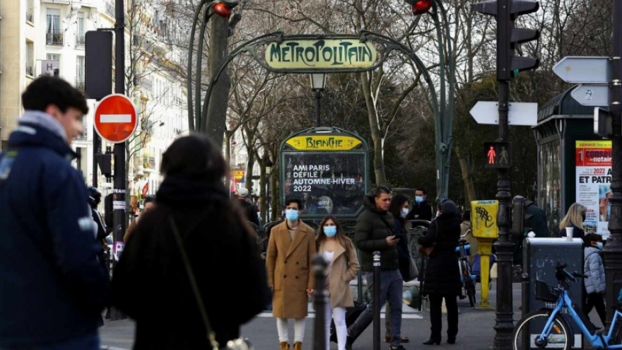 Số ca mắc Covid-19 tại Pháp gia tăng trở lại