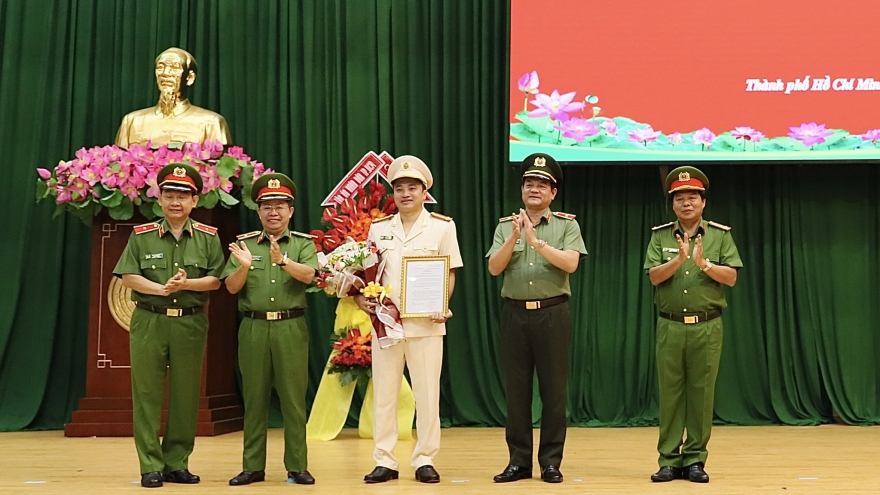 Điều động Phó Cục trưởng Cục Cảnh sát Hình sự làm Phó Giám đốc Công an TP.HCM