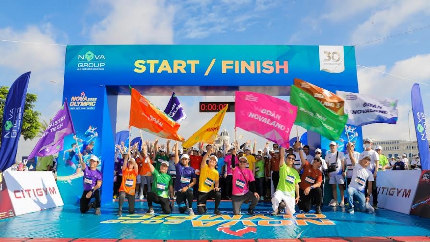 Hơn 4.000 Novator chinh phục Đại hội thể thao Nova Olympic