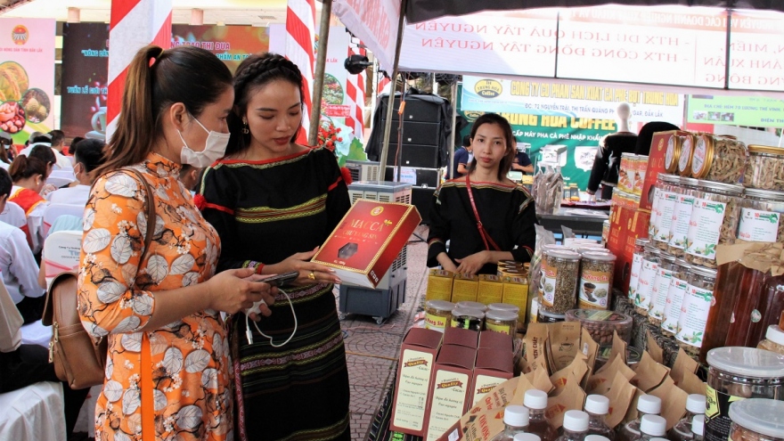 Khai mạc tuần lễ tiêu thụ nông sản tiêu biểu tỉnh Đắk Lắk năm 2022