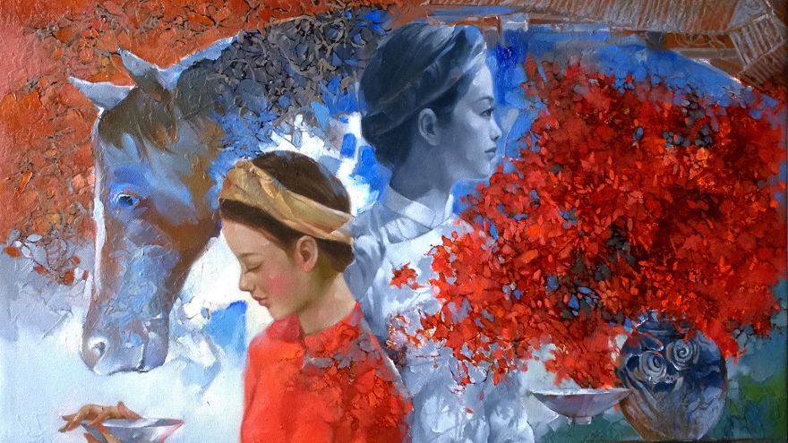 Họa sĩ 3 miền quy tụ trong triển lãm Kết Nối lần thứ 5