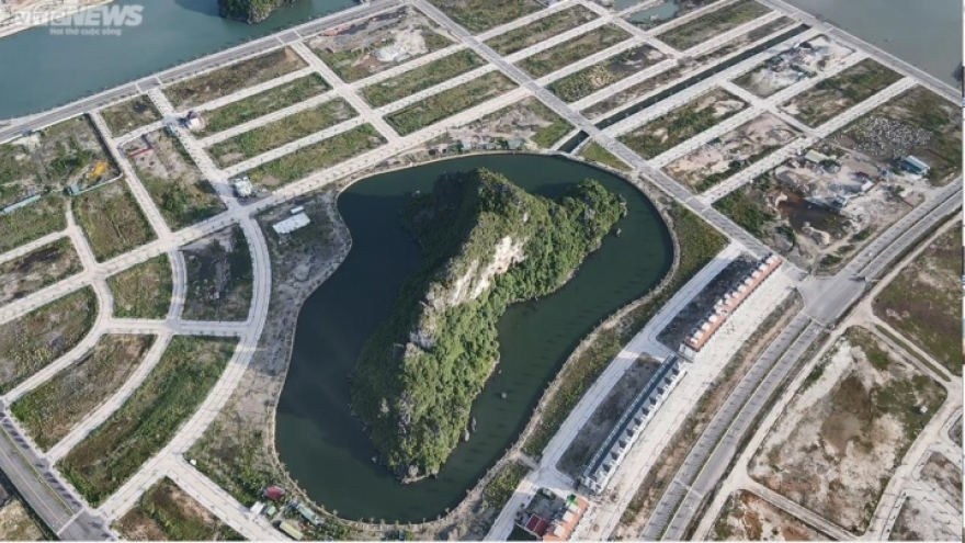 Toàn cảnh khu đô thị có 'hòn non bộ to nhất Việt Nam' xôn xao mạng xã hội