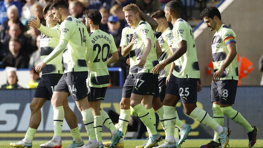 Khoảnh khắc ngôi sao của Kevin de Bruyne "cứu rỗi" Man City - không - Haaland