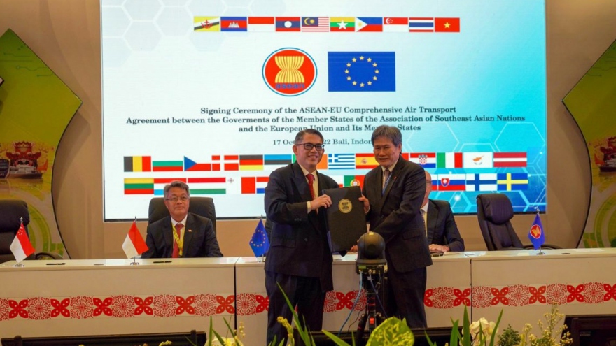 ASEAN và EU ký Thỏa thuận vận tải hàng không toàn diện đầu tiên