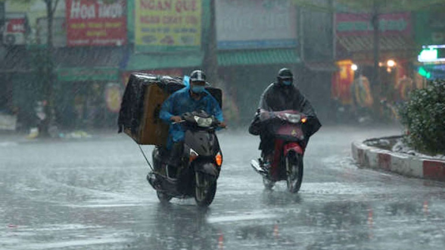 Thời tiết ngày 7/10: Mưa dông xảy ra nhiều nơi trong các nước