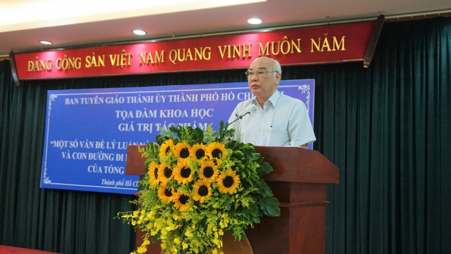 Tọa đàm khoa học giá trị tác phẩm "Một số vấn đề lý luận và thực tiễn về CNXH"