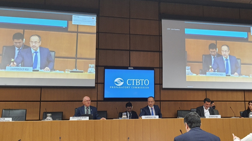 Thêm 6 quốc gia phê chuẩn Hiệp ước cấm thử hạt nhân toàn diện