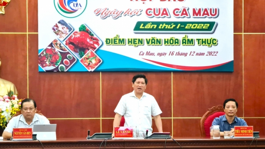 Cà Mau chuẩn bị hàng trăm tấn cua phục vụ du khách dịp Ngày hội cua