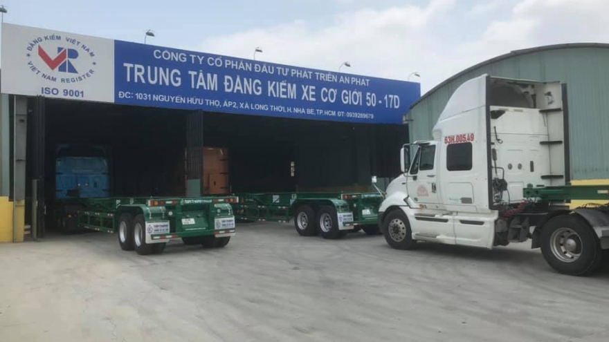 Đình chỉ hoạt động thêm 2 trung tâm đăng kiểm xe cơ giới ở TP.HCM
