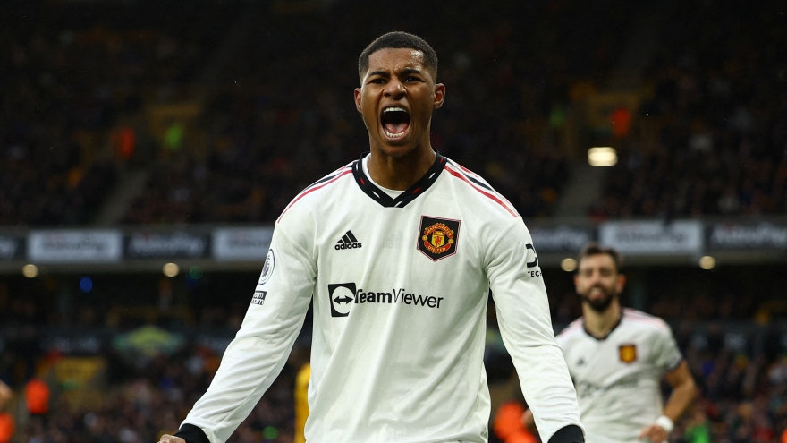 Rashford đi vào lịch sử khi đưa MU vào tốp 4 Ngoại hạng Anh