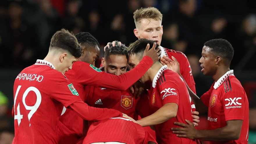 Man City bị loại, MU sáng cửa vô địch Cúp Liên đoàn Anh