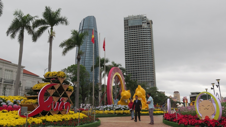 Đường hoa xuân Đà Nẵng 2023 "Hội tụ và phát triển"